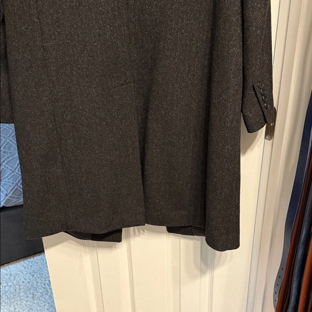 Nautica Charcoal Gray Wool Coat - Picture 4 of 5